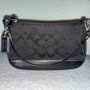 Vintage Coach black  Multifunction small bag